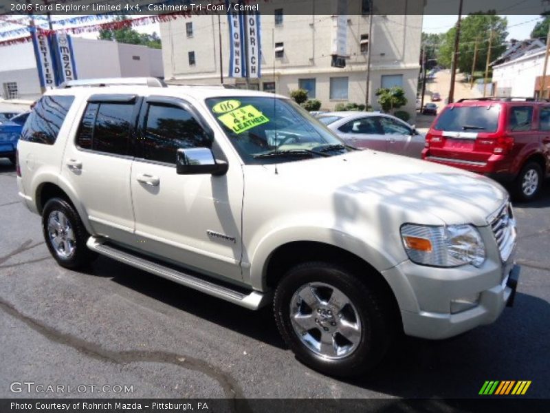Cashmere Tri-Coat / Camel 2006 Ford Explorer Limited 4x4