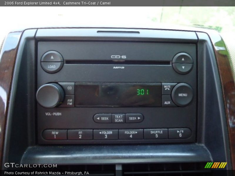 Audio System of 2006 Explorer Limited 4x4