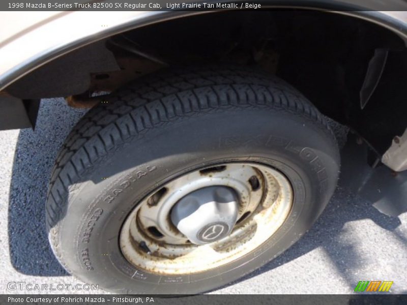 Light Prairie Tan Metallic / Beige 1998 Mazda B-Series Truck B2500 SX Regular Cab