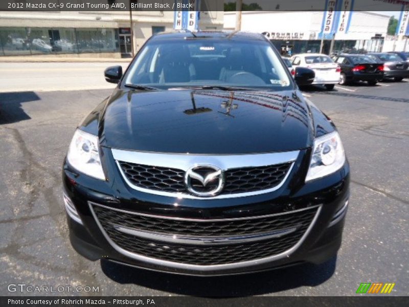 Brilliant Black / Black 2012 Mazda CX-9 Grand Touring AWD