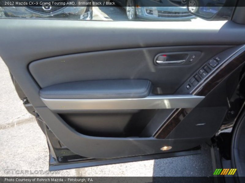 Brilliant Black / Black 2012 Mazda CX-9 Grand Touring AWD