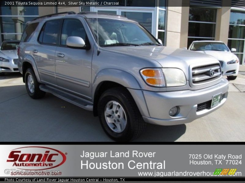 Silver Sky Metallic / Charcoal 2001 Toyota Sequoia Limited 4x4