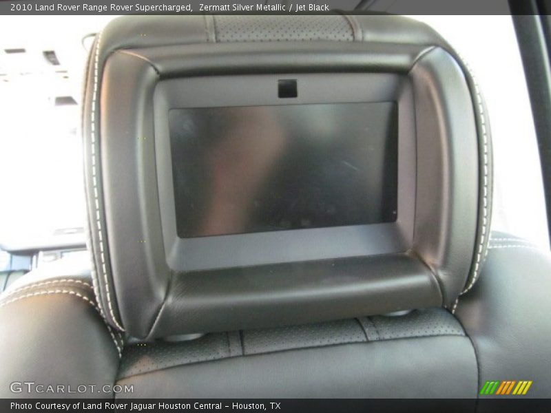 Zermatt Silver Metallic / Jet Black 2010 Land Rover Range Rover Supercharged