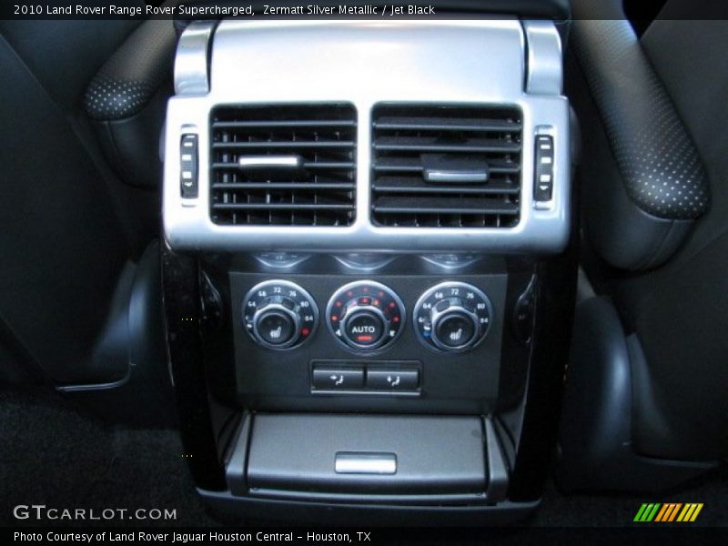 Zermatt Silver Metallic / Jet Black 2010 Land Rover Range Rover Supercharged