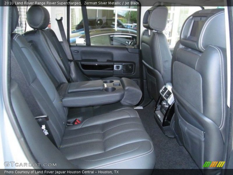 Zermatt Silver Metallic / Jet Black 2010 Land Rover Range Rover Supercharged