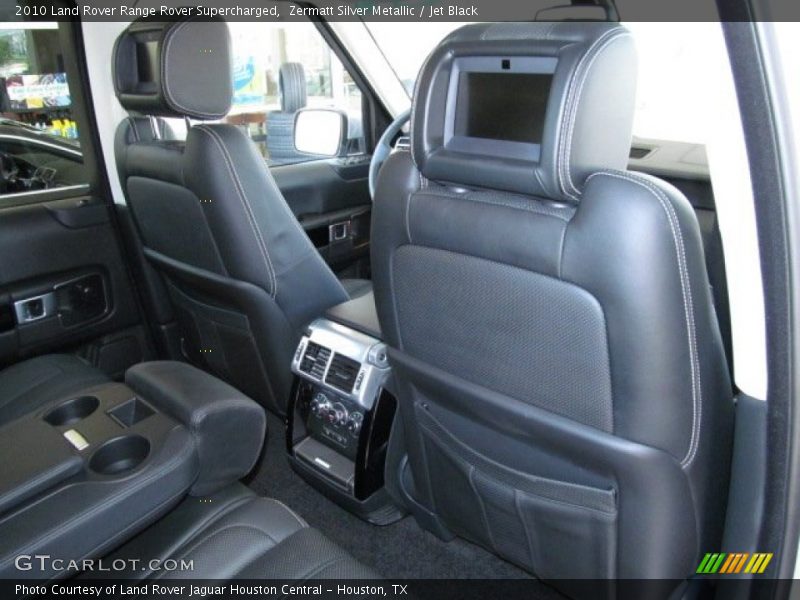 Zermatt Silver Metallic / Jet Black 2010 Land Rover Range Rover Supercharged