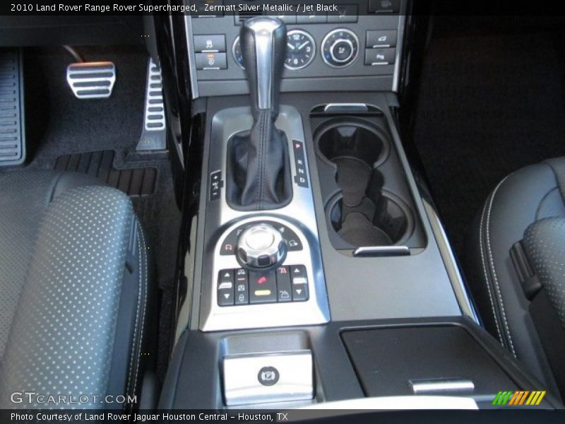 Zermatt Silver Metallic / Jet Black 2010 Land Rover Range Rover Supercharged