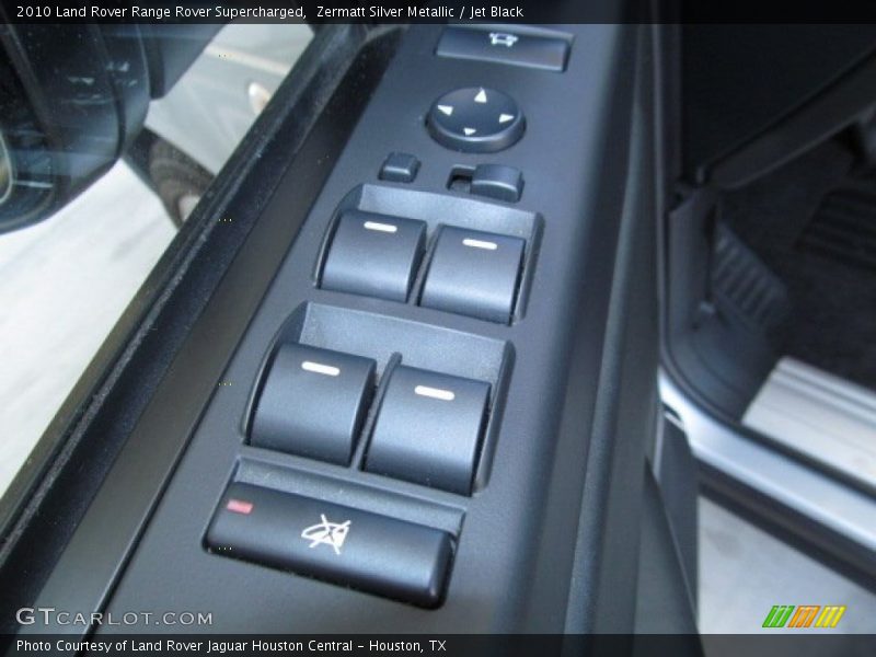 Zermatt Silver Metallic / Jet Black 2010 Land Rover Range Rover Supercharged