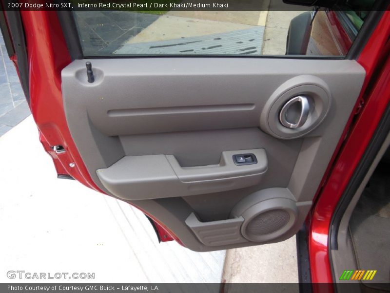 Inferno Red Crystal Pearl / Dark Khaki/Medium Khaki 2007 Dodge Nitro SXT