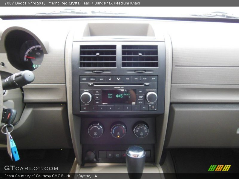Inferno Red Crystal Pearl / Dark Khaki/Medium Khaki 2007 Dodge Nitro SXT