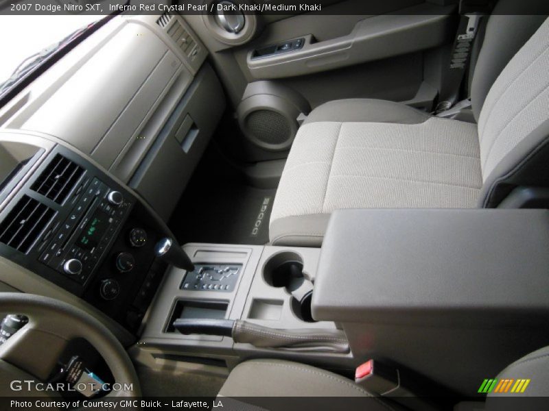 Inferno Red Crystal Pearl / Dark Khaki/Medium Khaki 2007 Dodge Nitro SXT