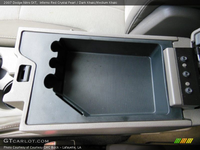 Inferno Red Crystal Pearl / Dark Khaki/Medium Khaki 2007 Dodge Nitro SXT