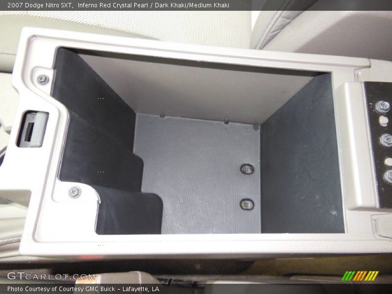 Inferno Red Crystal Pearl / Dark Khaki/Medium Khaki 2007 Dodge Nitro SXT