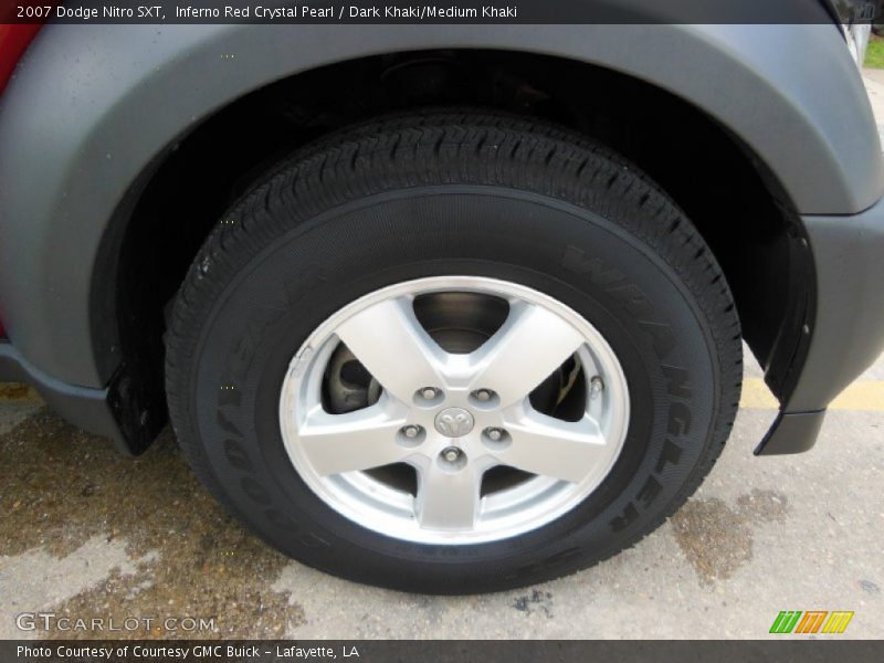 Inferno Red Crystal Pearl / Dark Khaki/Medium Khaki 2007 Dodge Nitro SXT