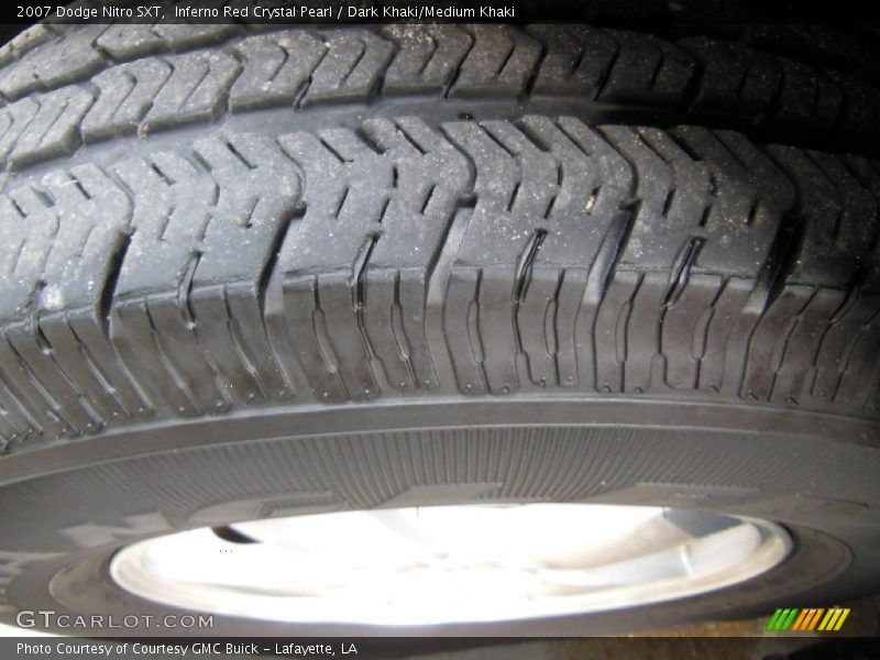 Inferno Red Crystal Pearl / Dark Khaki/Medium Khaki 2007 Dodge Nitro SXT