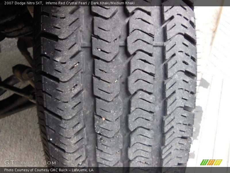 Inferno Red Crystal Pearl / Dark Khaki/Medium Khaki 2007 Dodge Nitro SXT