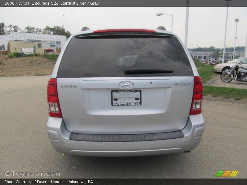 Stardust Silver / Gray 2008 Hyundai Entourage GLS