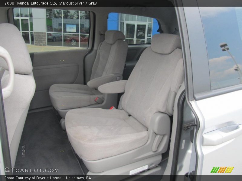 Stardust Silver / Gray 2008 Hyundai Entourage GLS