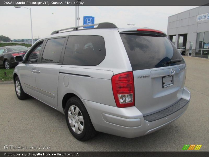 Stardust Silver / Gray 2008 Hyundai Entourage GLS