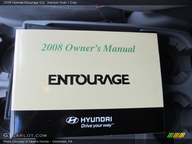 Books/Manuals of 2008 Entourage GLS