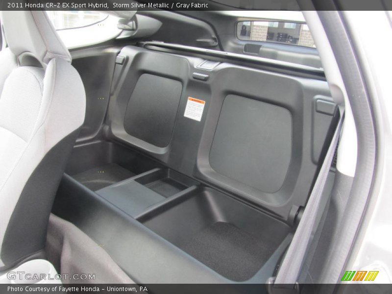  2011 CR-Z EX Sport Hybrid Gray Fabric Interior
