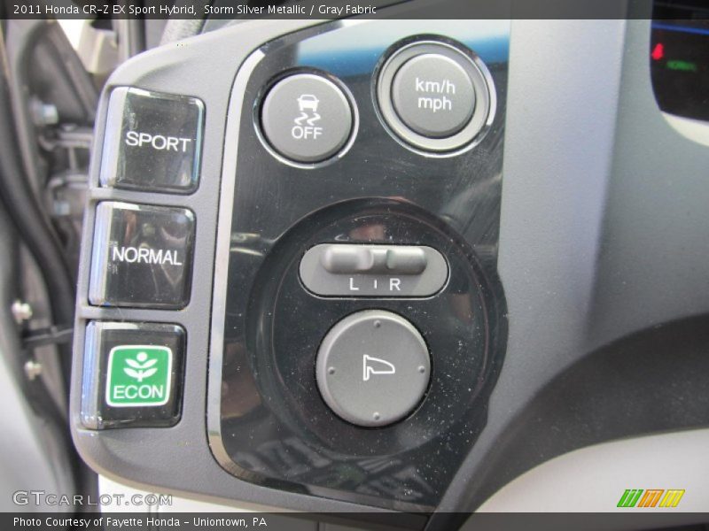 Controls of 2011 CR-Z EX Sport Hybrid
