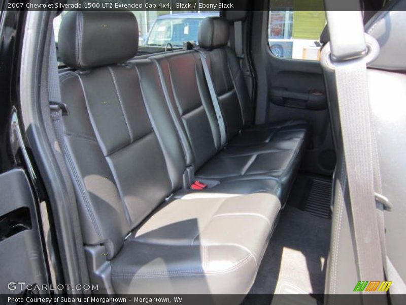 Black / Ebony Black 2007 Chevrolet Silverado 1500 LTZ Extended Cab 4x4