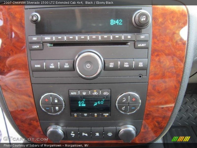 Black / Ebony Black 2007 Chevrolet Silverado 1500 LTZ Extended Cab 4x4