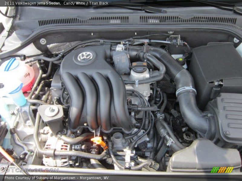 Candy White / Titan Black 2011 Volkswagen Jetta S Sedan