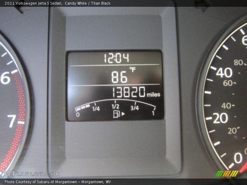 Candy White / Titan Black 2011 Volkswagen Jetta S Sedan