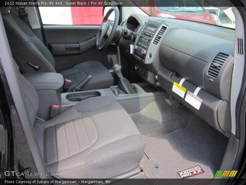 Super Black / Pro 4X Gray/Steel 2012 Nissan Xterra Pro-4X 4x4