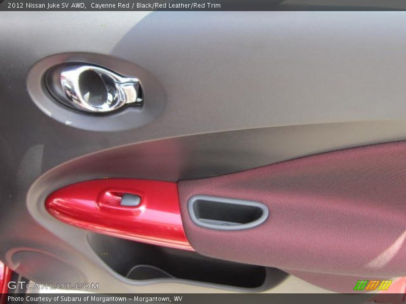 Cayenne Red / Black/Red Leather/Red Trim 2012 Nissan Juke SV AWD