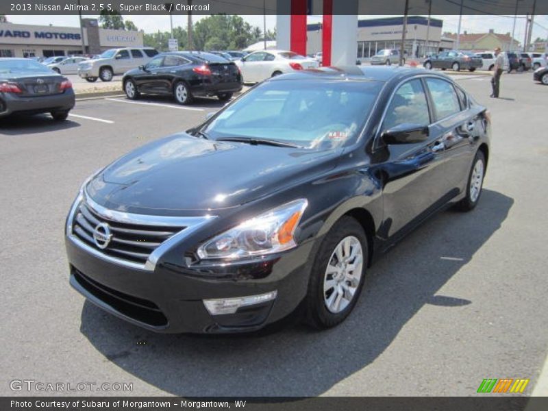 Super Black / Charcoal 2013 Nissan Altima 2.5 S