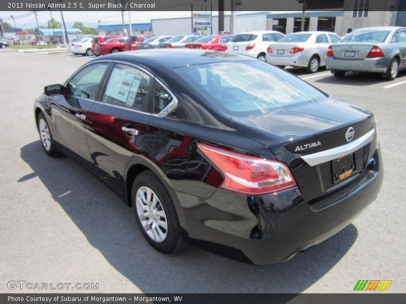 Super Black / Charcoal 2013 Nissan Altima 2.5 S