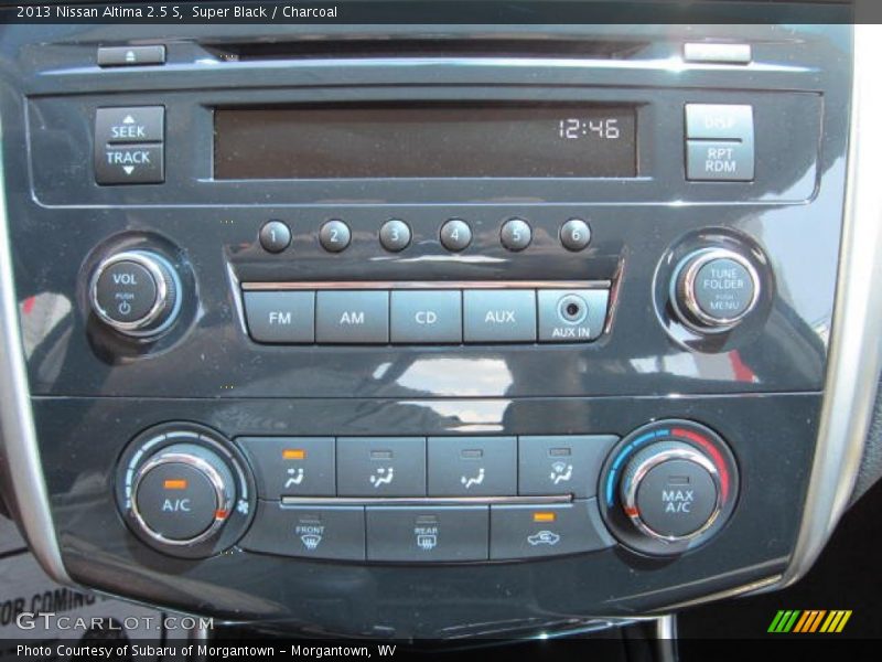 Super Black / Charcoal 2013 Nissan Altima 2.5 S