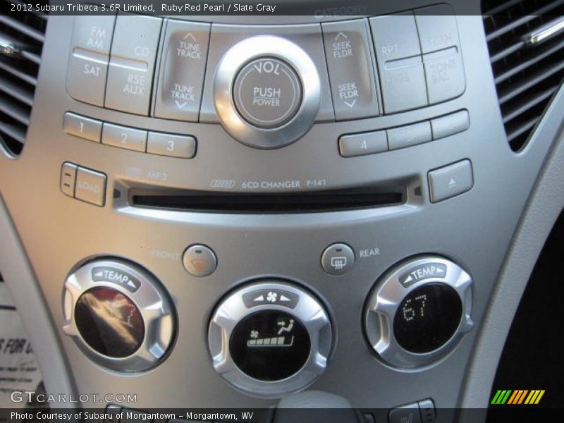 Controls of 2012 Tribeca 3.6R Limited