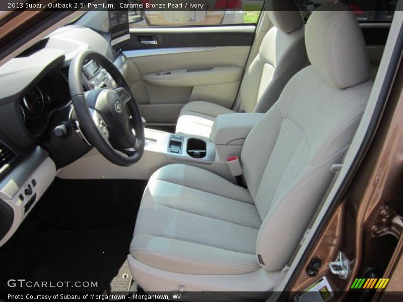 Caramel Bronze Pearl / Ivory 2013 Subaru Outback 2.5i Premium