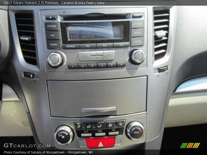 Caramel Bronze Pearl / Ivory 2013 Subaru Outback 2.5i Premium