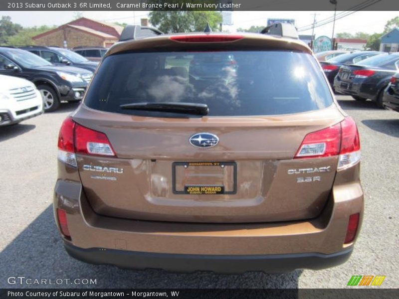 Caramel Bronze Pearl / Warm Ivory Leather 2013 Subaru Outback 3.6R Limited