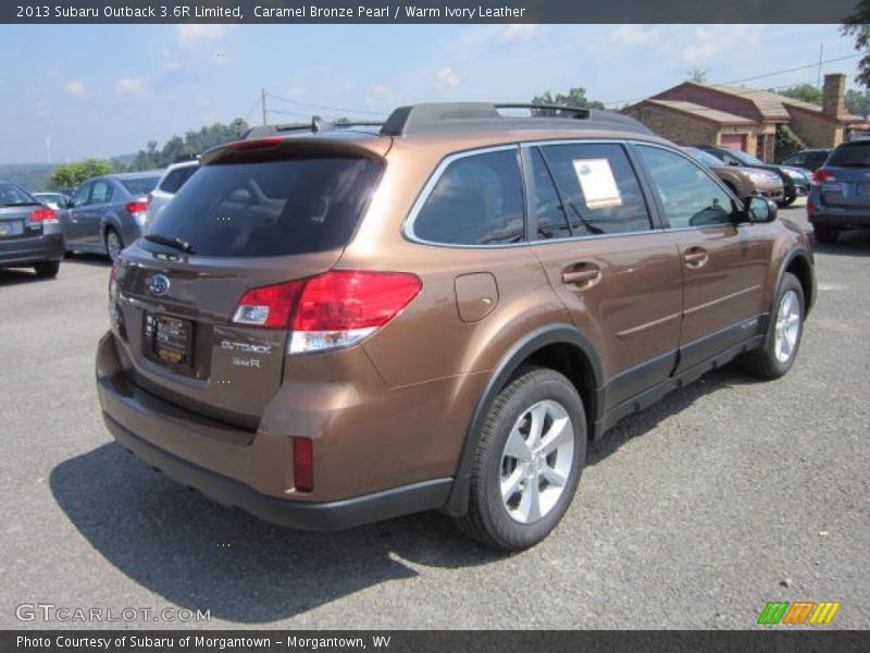 Caramel Bronze Pearl / Warm Ivory Leather 2013 Subaru Outback 3.6R Limited