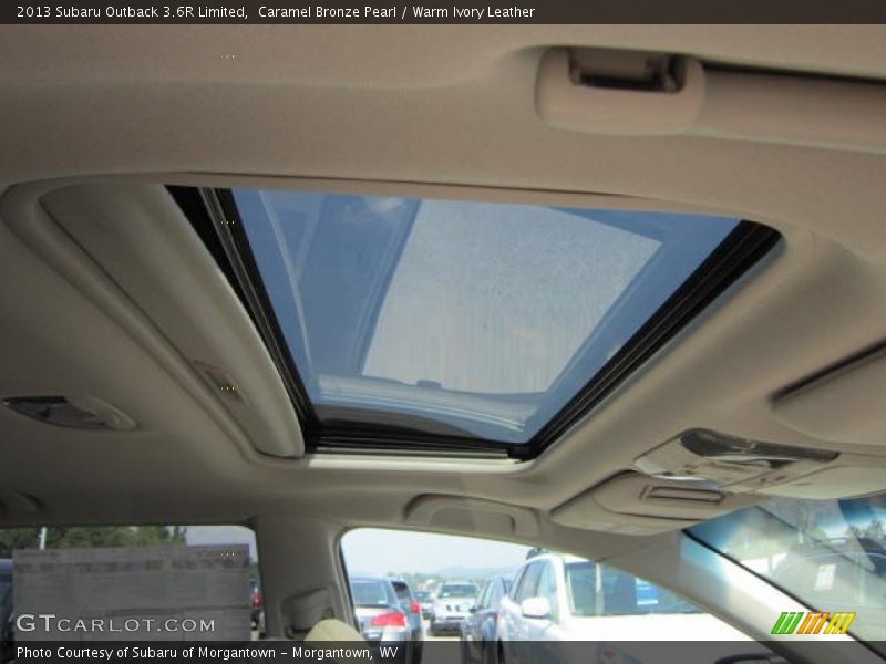 Caramel Bronze Pearl / Warm Ivory Leather 2013 Subaru Outback 3.6R Limited