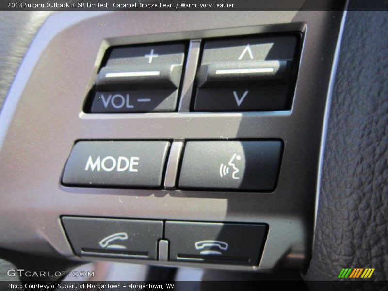 Caramel Bronze Pearl / Warm Ivory Leather 2013 Subaru Outback 3.6R Limited