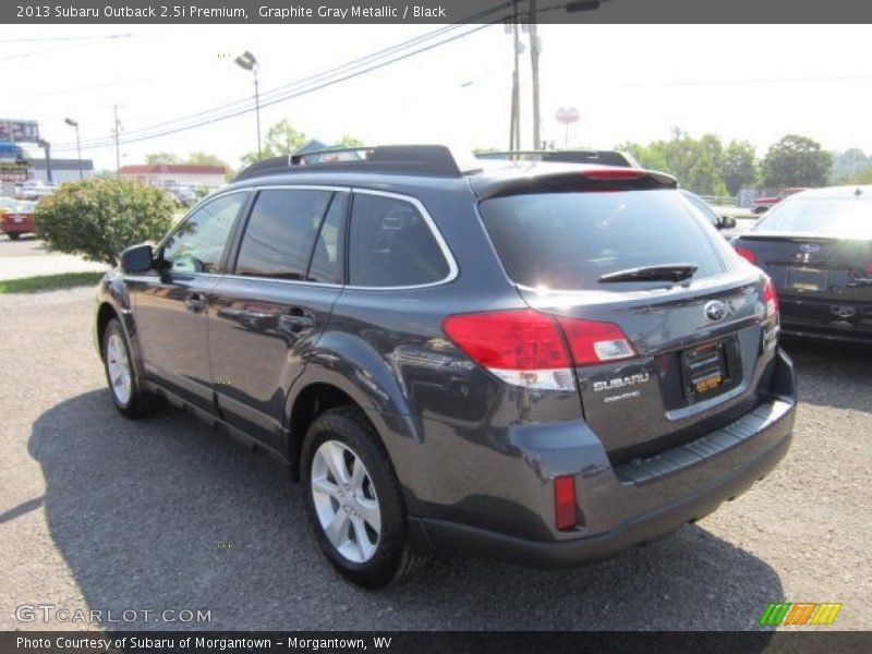 Graphite Gray Metallic / Black 2013 Subaru Outback 2.5i Premium