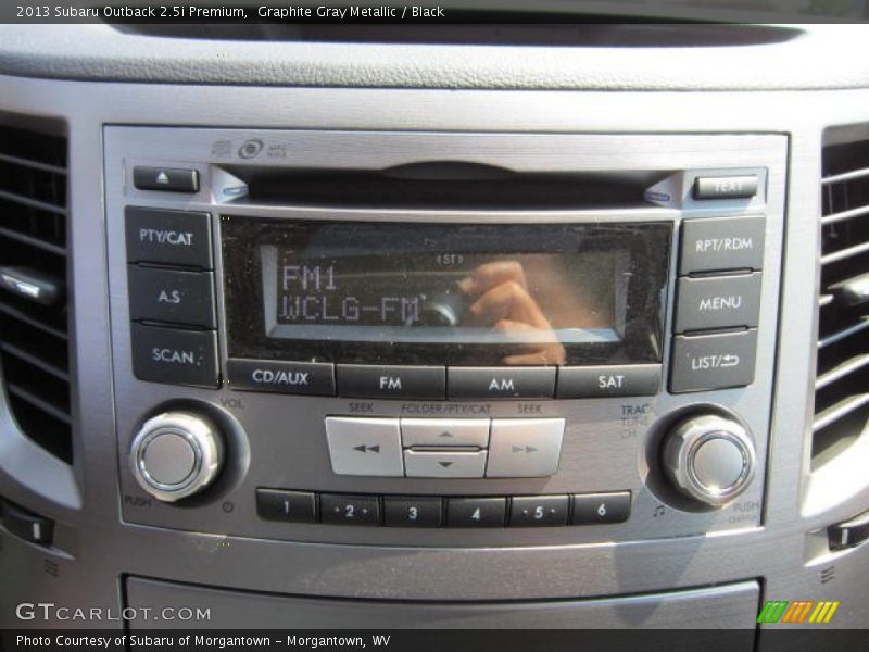 Graphite Gray Metallic / Black 2013 Subaru Outback 2.5i Premium