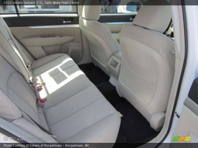 Satin White Pearl / Ivory 2013 Subaru Outback 2.5i