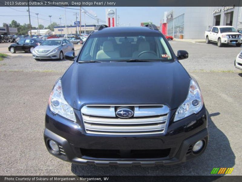 Deep Indigo Pearl / Ivory 2013 Subaru Outback 2.5i Premium