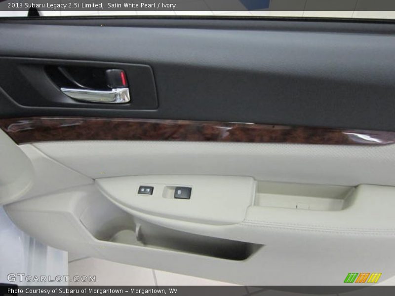 Satin White Pearl / Ivory 2013 Subaru Legacy 2.5i Limited