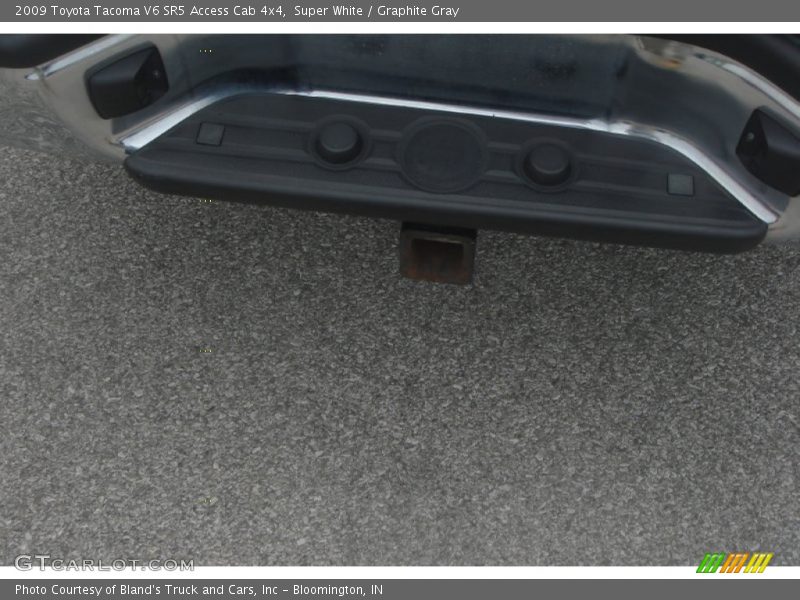 Super White / Graphite Gray 2009 Toyota Tacoma V6 SR5 Access Cab 4x4