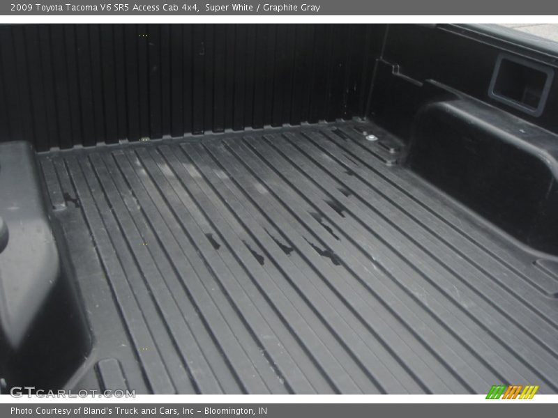 Super White / Graphite Gray 2009 Toyota Tacoma V6 SR5 Access Cab 4x4