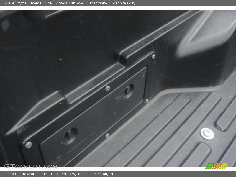 Super White / Graphite Gray 2009 Toyota Tacoma V6 SR5 Access Cab 4x4
